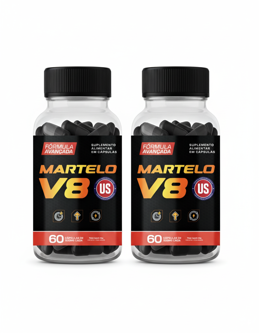2 Frascos Martelo V8